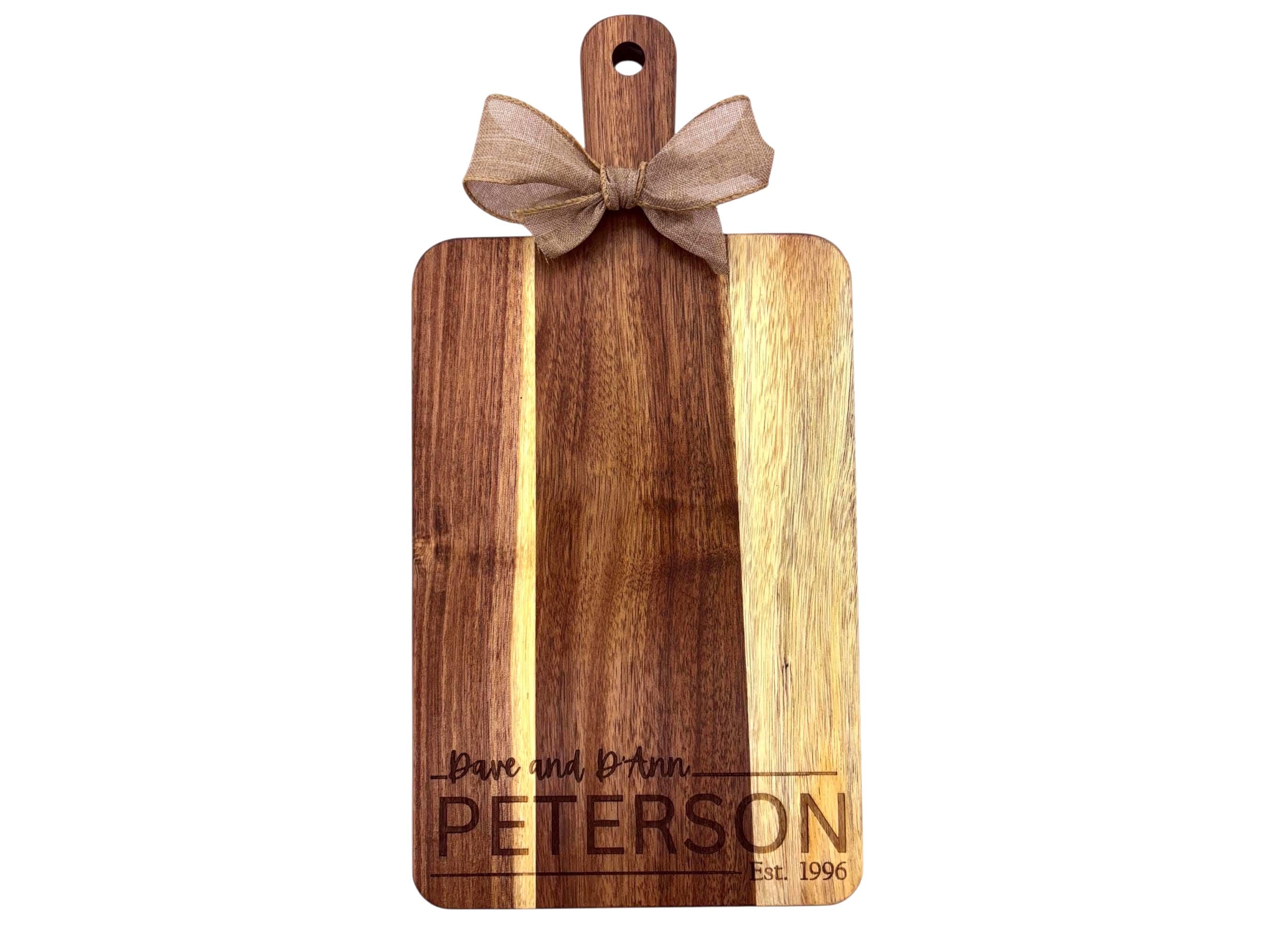 Personalized Name Cutting Board