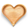 Solid Cherry Wood Heart Jewelry or Catch All Tray (Free Personalized Engraving)