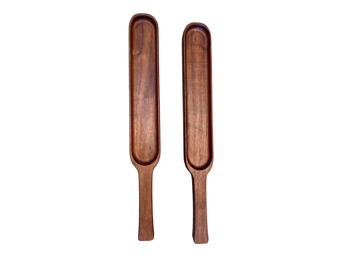 Handcrafted Walnut Serving Tray with Handle: Charcuterie Board