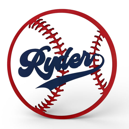 Baby Nursery Sign, Baseball or Softball Theme