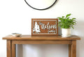 Woodland Themed Family Name Sign