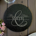 Personalized Engraved Slate Coaster