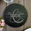 Personalized Engraved Slate Trivet Charcuterie Board, Wedding, Wedding Favors, Housewarming, Anniversary, or Corporate Gift
