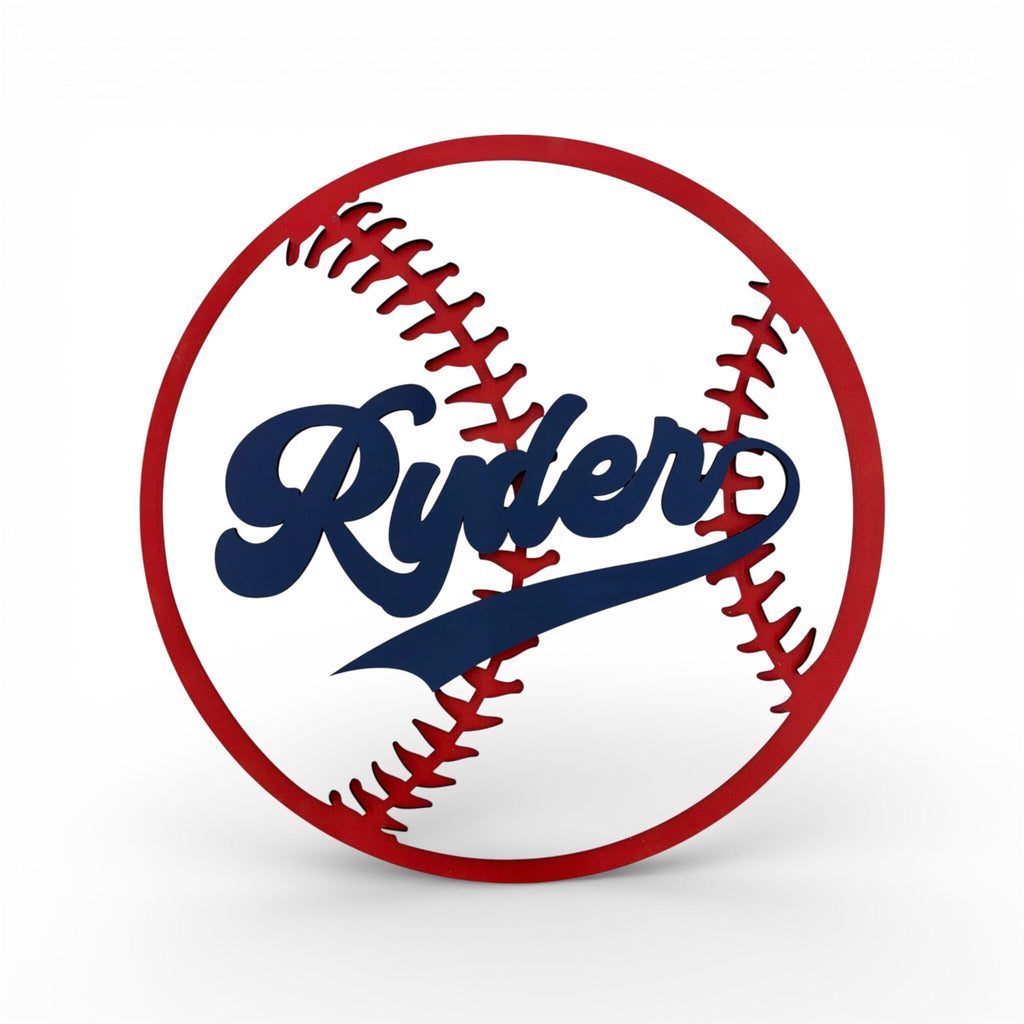 Baby Nursery Sign, Baseball or Softball Theme