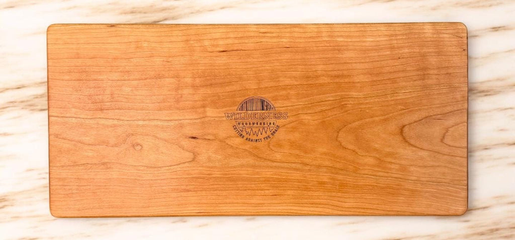 Grateful Engraved Cherry Charcuterie Board/ Rectangle Serving Tray