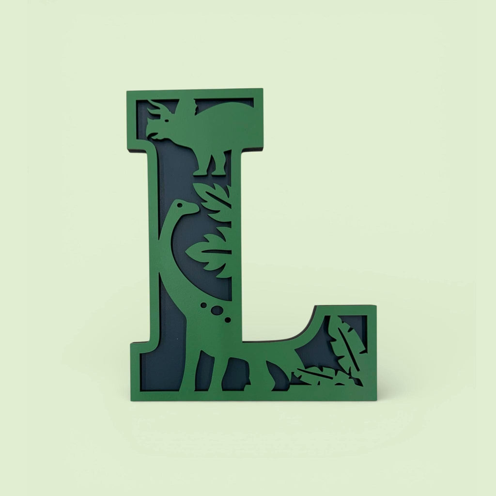 Dinosaur Themed Decorative Alphabet Letters