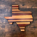 Custom USA State Outline Wood Cutting Board; Handcrafted Maple, Walnut, Cherry Charcuterie; Home Decor Housewarming, Wedding, Birthday Gift