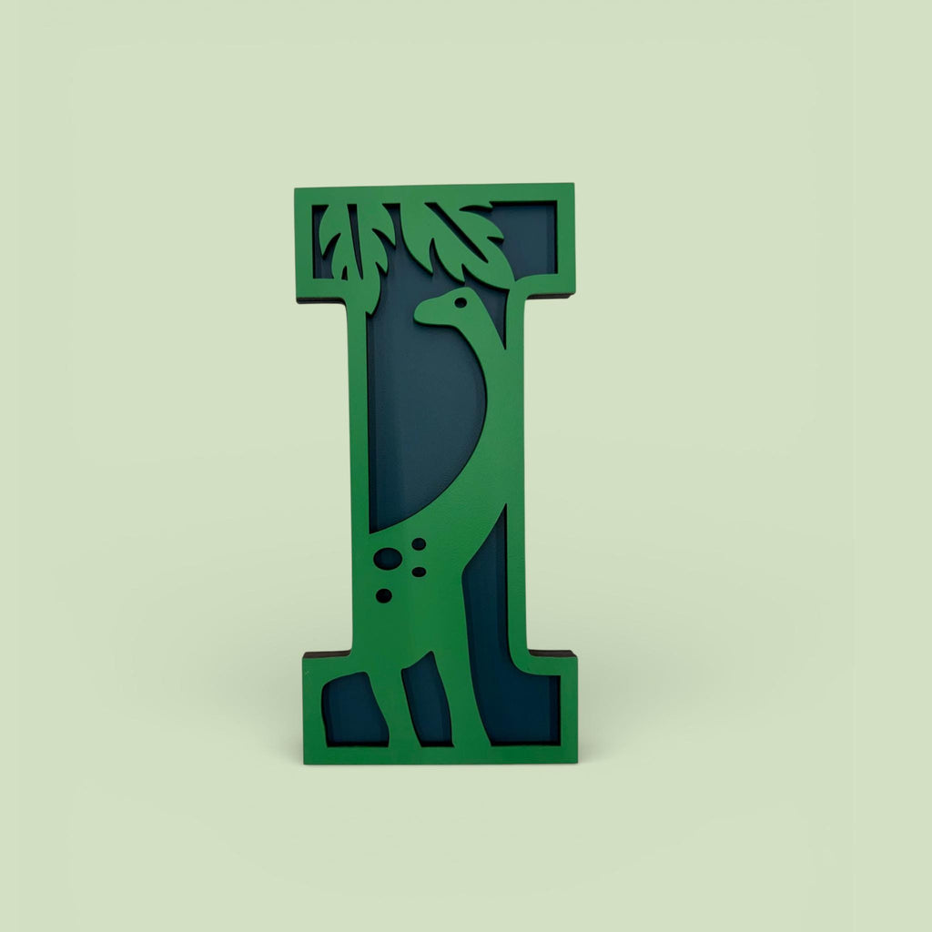 Dinosaur Themed Decorative Alphabet Letters