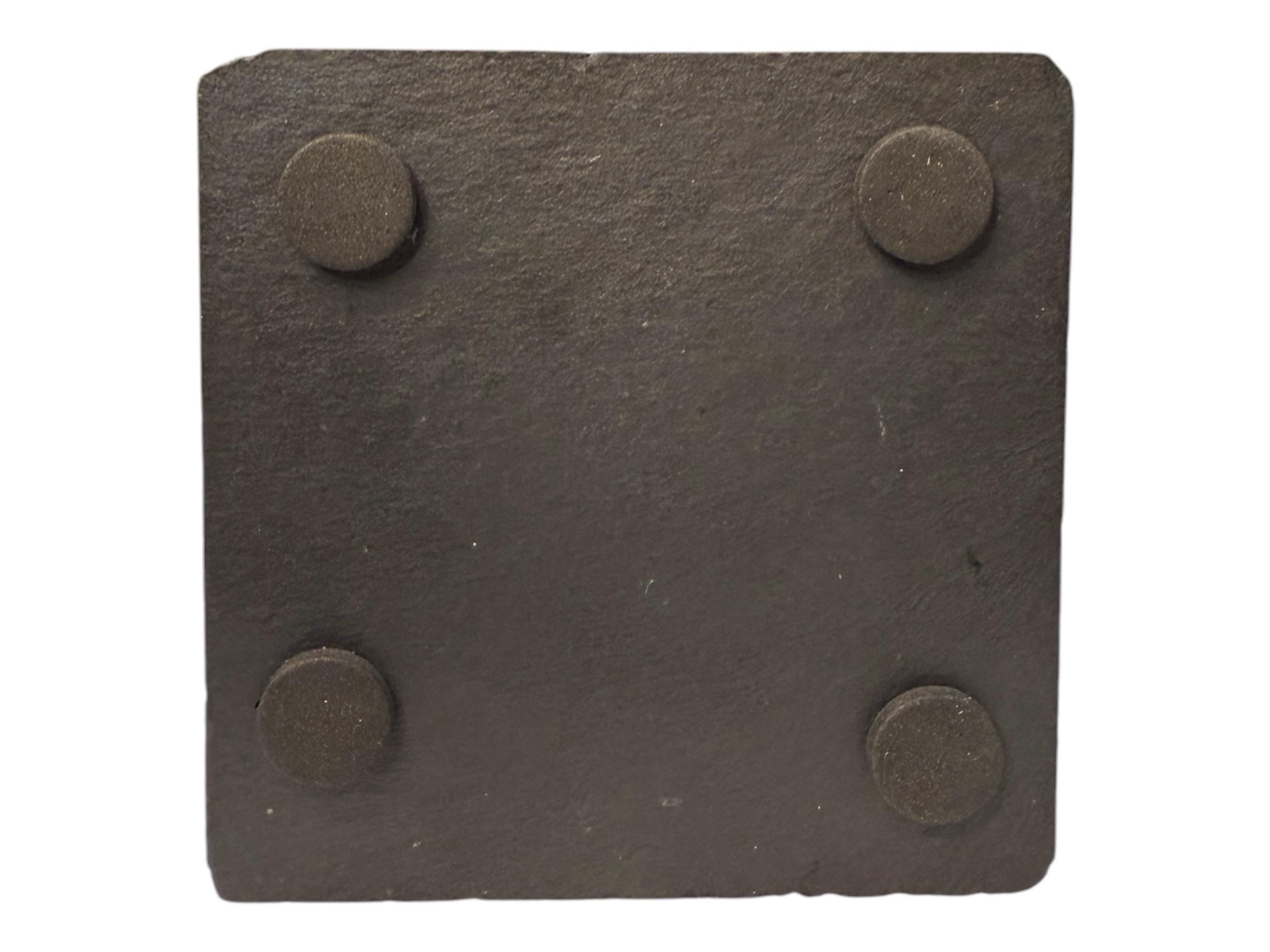 Personalized Engraved Slate Coaster