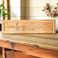 Custom 3D Couples Name Sign