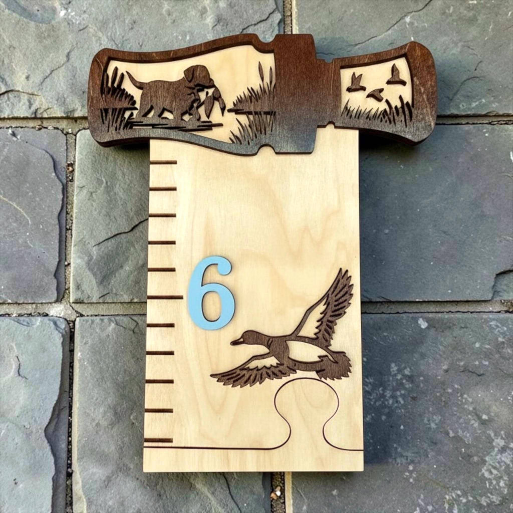 Just a Boy and His Dog Nursery Height Chart