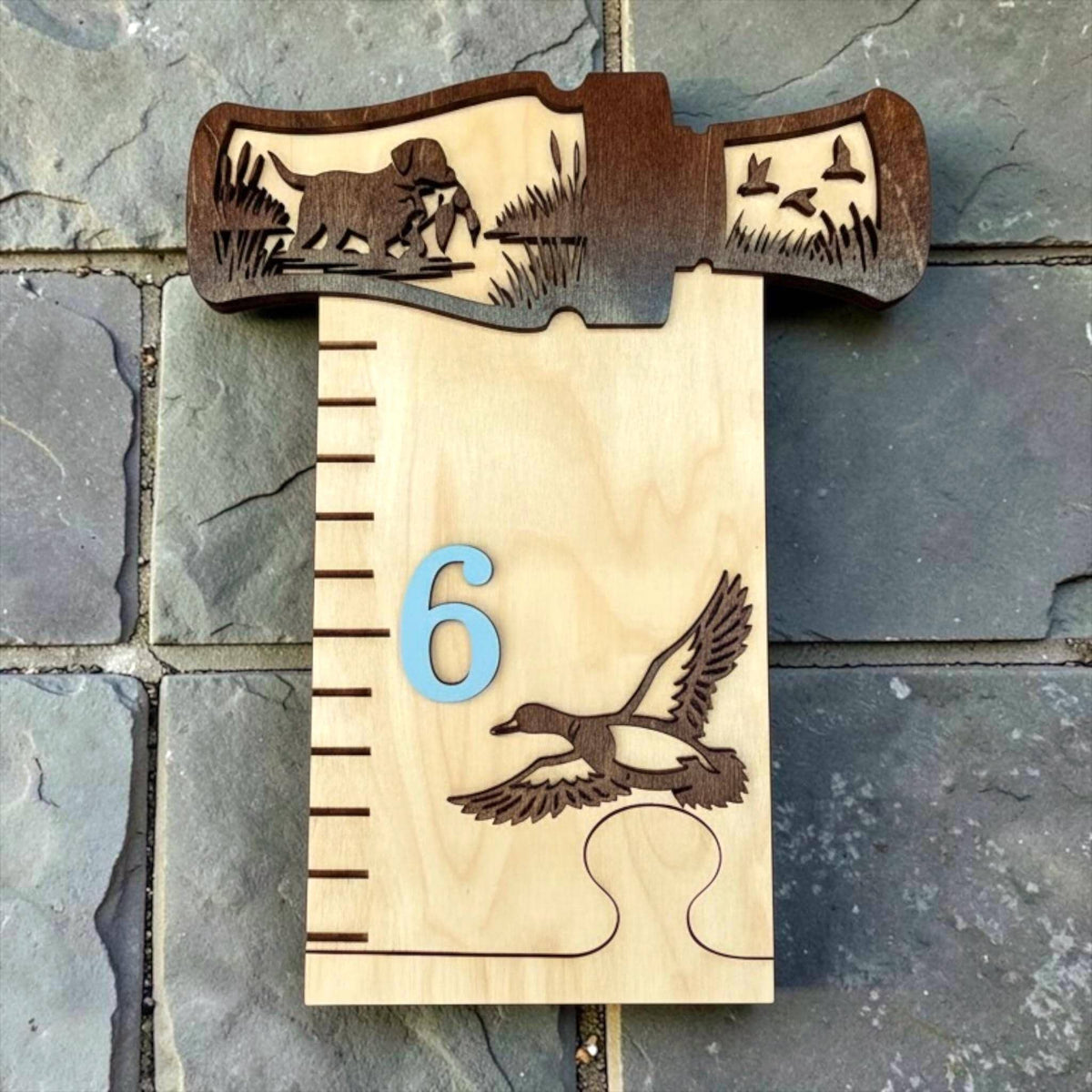 Just a Boy and His Dog Nursery Height Chart